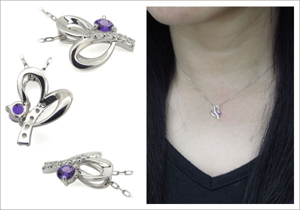 誕生石　ネックレス