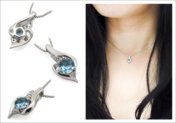 誕生石　ネックレス