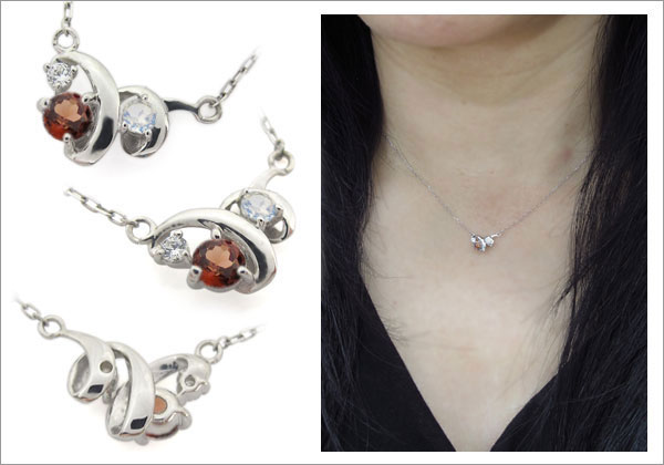 誕生石　ネックレス