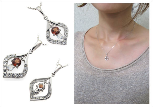 誕生石　ネックレス