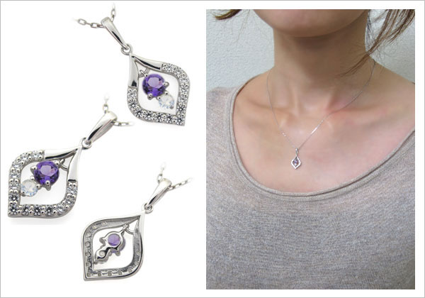 誕生石　ネックレス