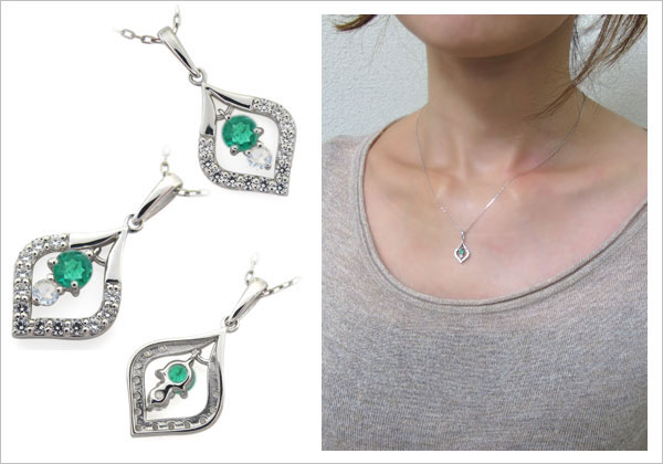 誕生石　ネックレス