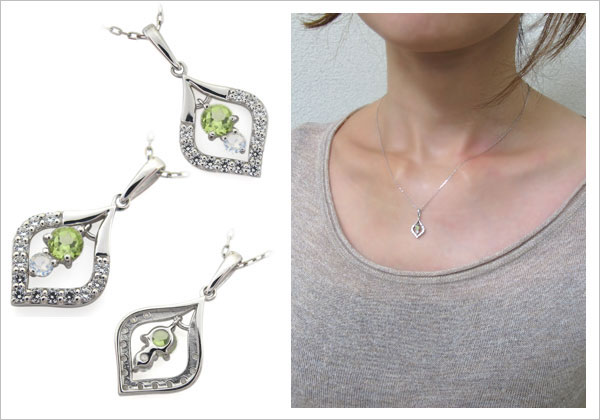 誕生石　ネックレス