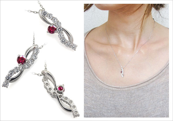 誕生石　ネックレス