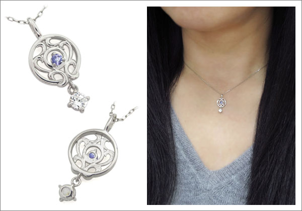 誕生石　ネックレス