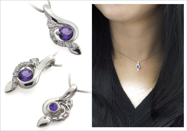 誕生石　ネックレス