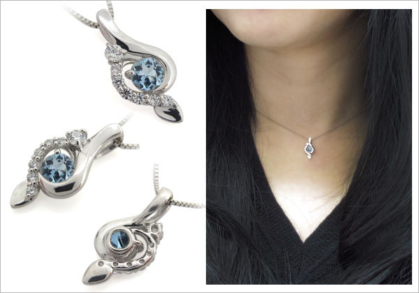 誕生石　ネックレス