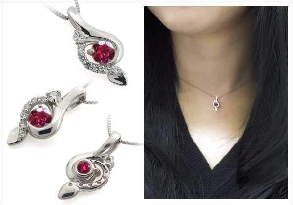 誕生石　ネックレス