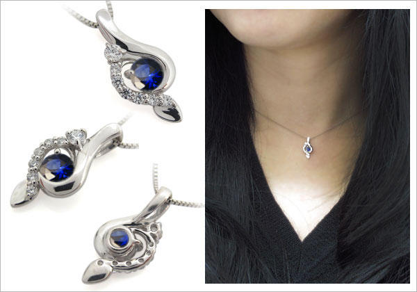 誕生石　ネックレス