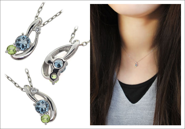 誕生石　ネックレス