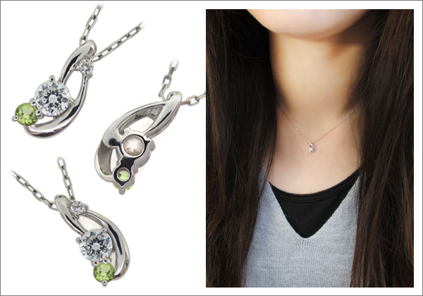 誕生石　ネックレス