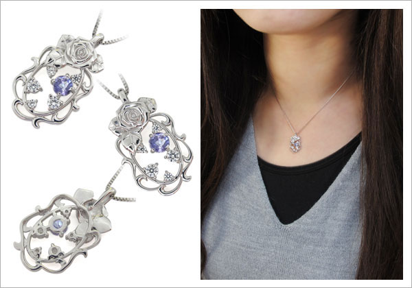 誕生石　ネックレス