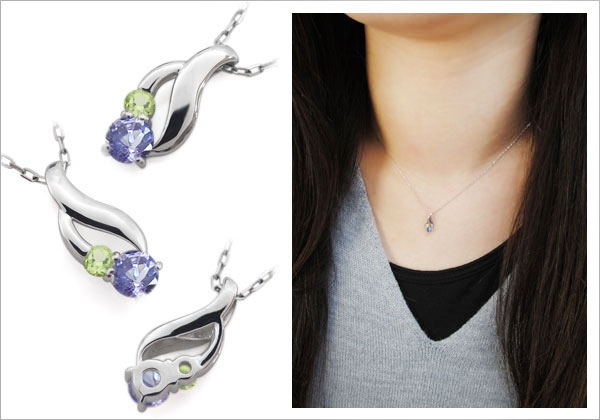 誕生石　ネックレス