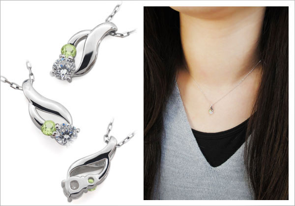 誕生石　ネックレス