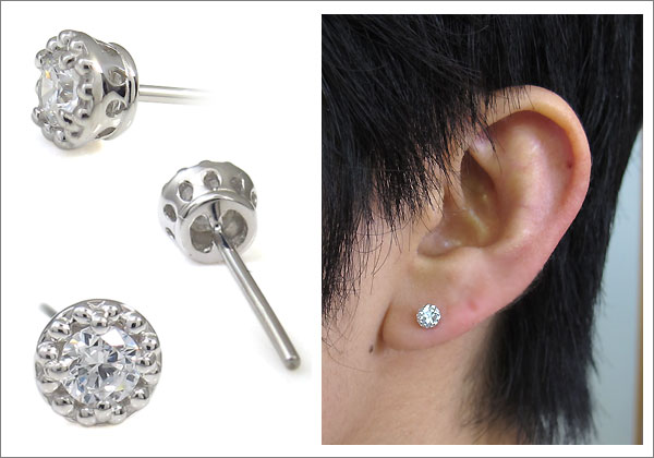 ダイヤモンド,ピアス