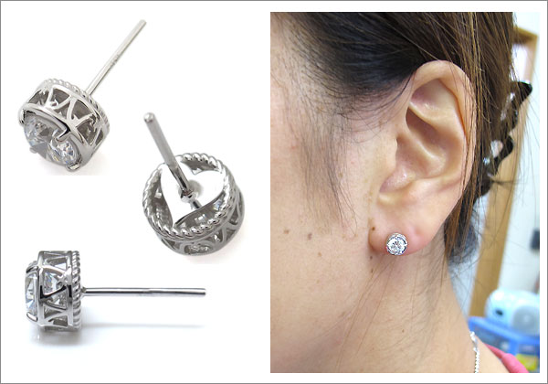 ダイヤモンド,ピアス