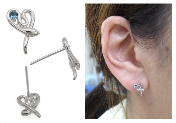 ハート 蛇 ピアス