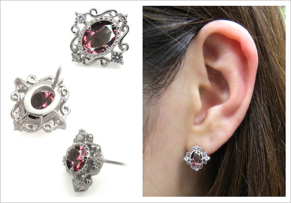 誕生石 ピアス