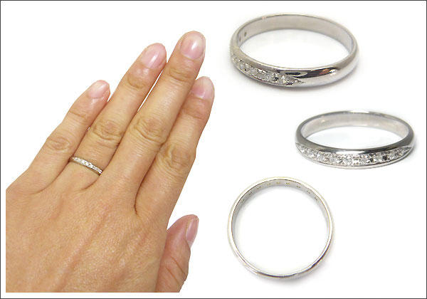 K18ゴールド・ペアリング・結婚指輪・マリッジリング・甲丸