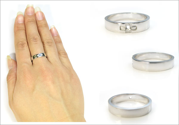 クロス　シンプル 指輪