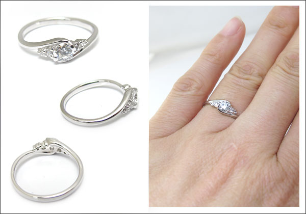 婚約指輪:ダイアモンド:リング:大粒:エンゲージリング