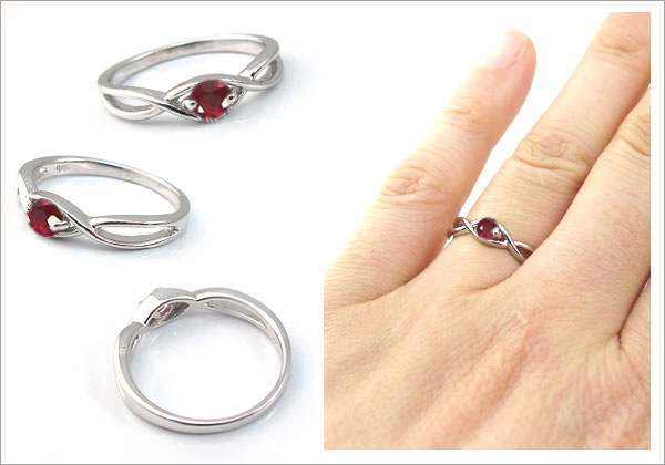婚約指輪:ルビー:リング:大粒:エンゲージリング