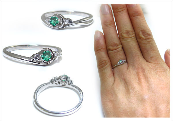 指輪 エメラルド