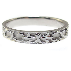 メンズ 百合の紋章 指輪