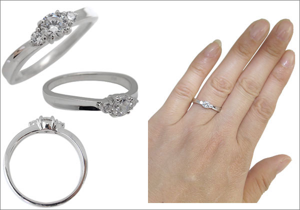 プラチナ ダイヤモンド 指輪