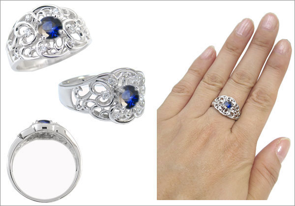 サファイア リング