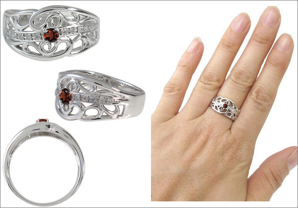 ガーネット　リング