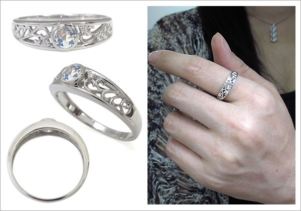 指輪 アラベスク プラチナ