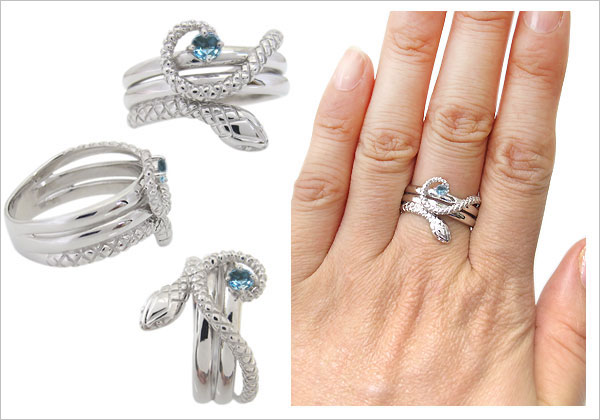 ヘビ,リング,指輪