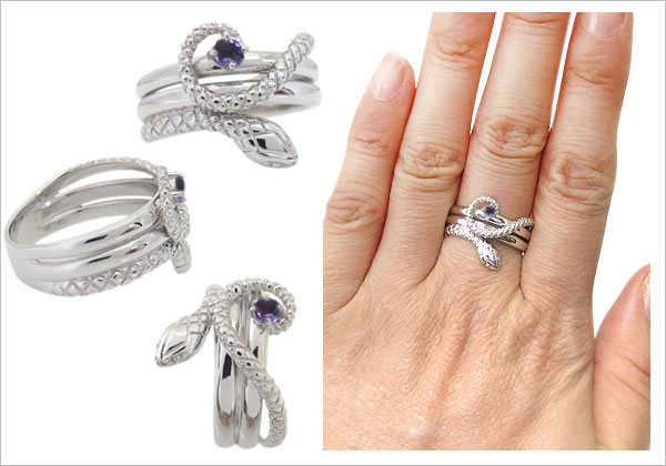 ヘビ,リング,指輪