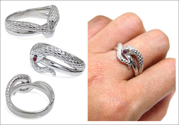 ヘビ,リング,指輪