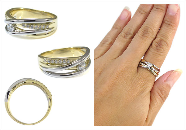 ダイヤモンドリング,コンビ,エンゲージリング