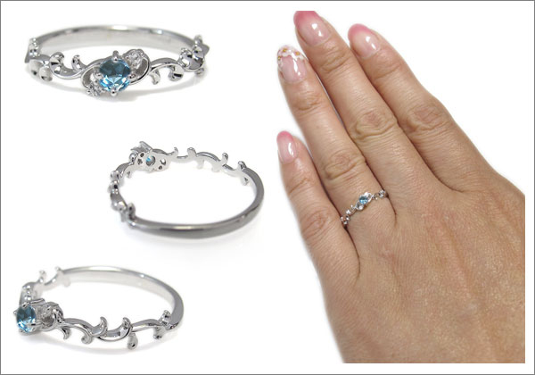 アラベスク リング K10