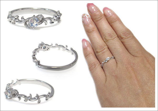 上品 唐草 指輪