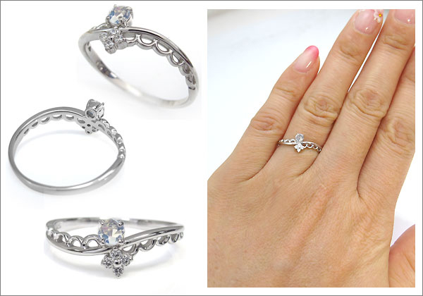 上品,華奢,リング