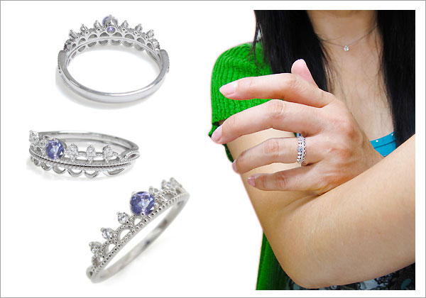 ティアラ 華奢 大人可愛い