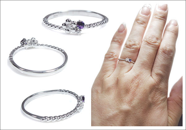 フラワー,花,指輪