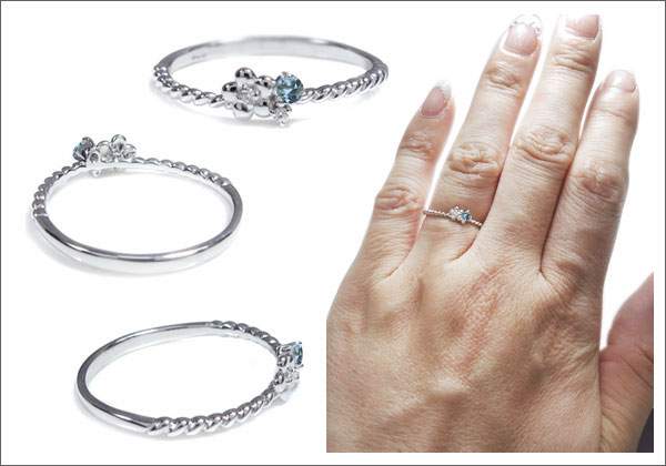 フラワー,花,指輪