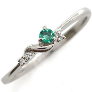 ダイヤ指輪 リボン