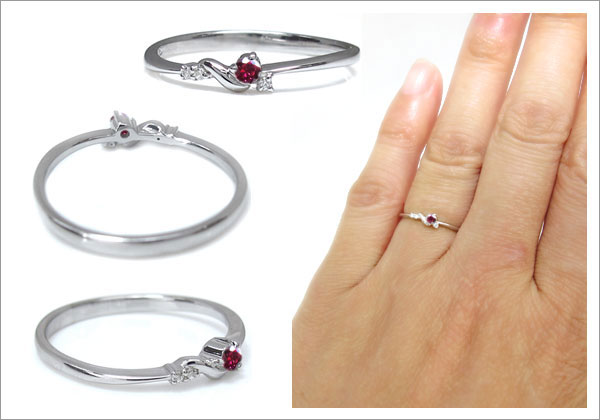 華奢,指輪,天然石