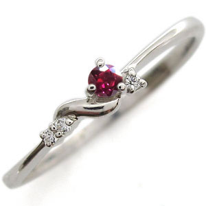 ダイヤ指輪 リボン