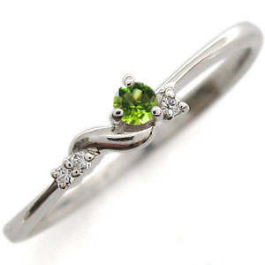 ダイヤ指輪 リボン