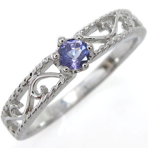 ダイヤ指輪 フラワー