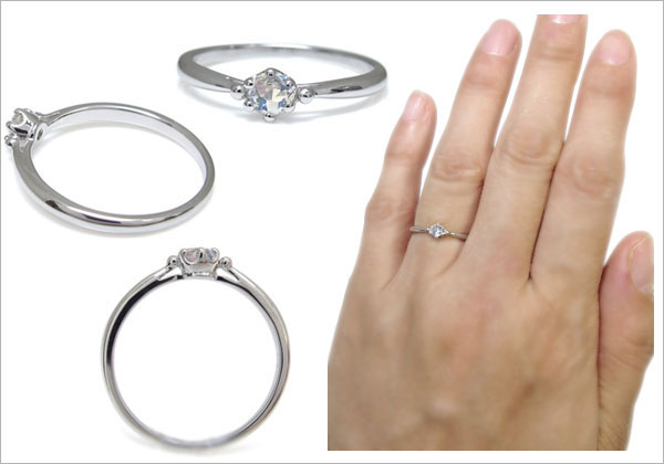 シンプル 華奢 リング