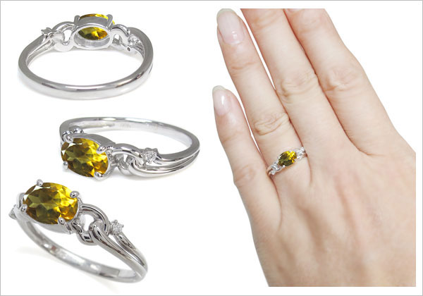 オーバル,上品,指輪