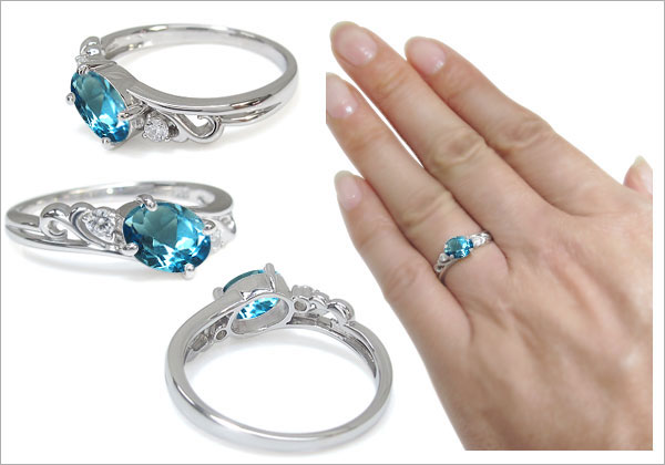 オーバル,上品,指輪